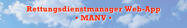 
Rettungsdienstmanager Web-App
• MANV •